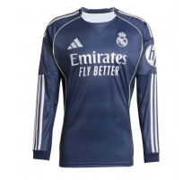 Real Madrid Koszulka Wyjazdowa 2025-26 Długi Rękaw